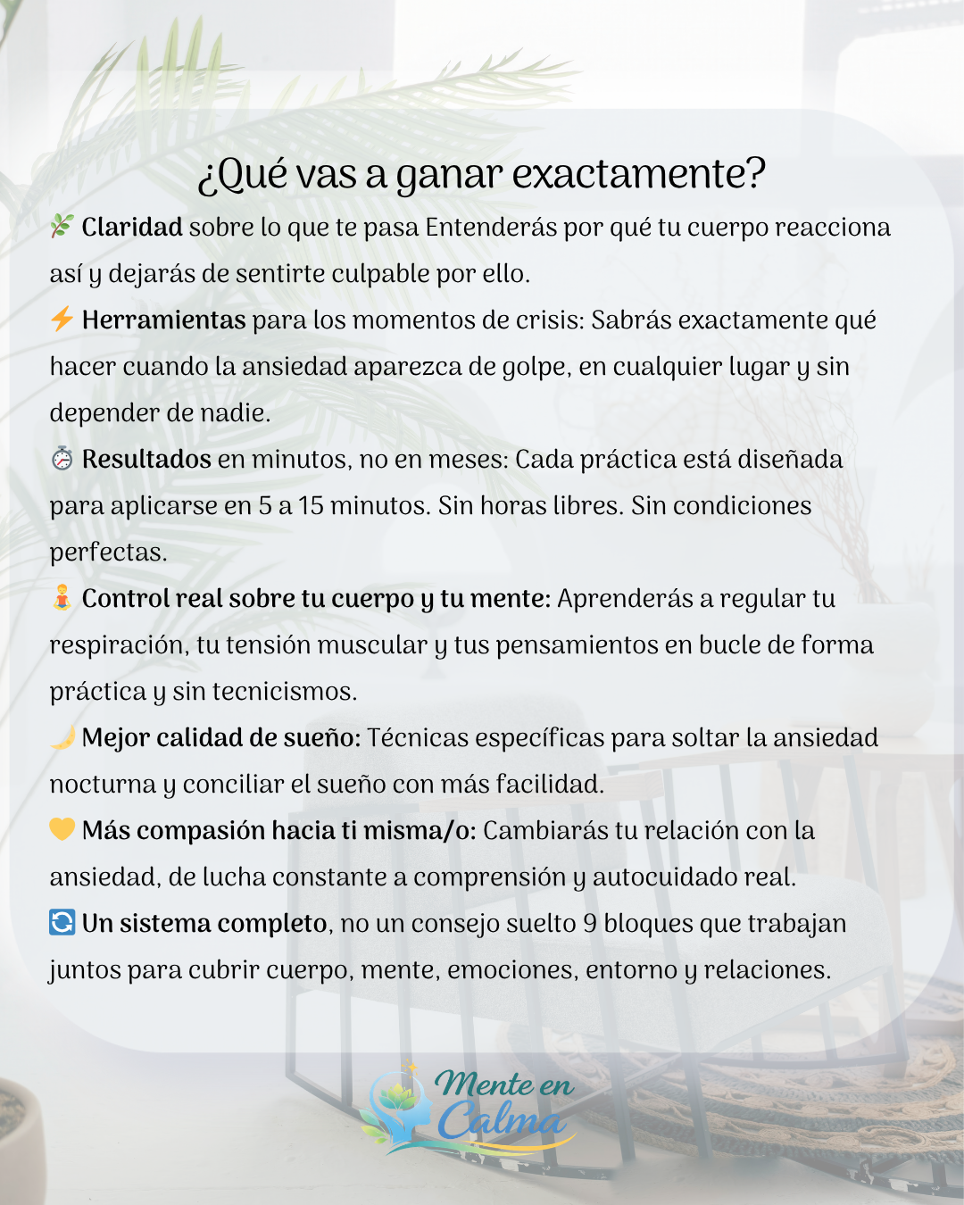 Ansiedad Cotidiana - El Sistema Completo para Regularla
