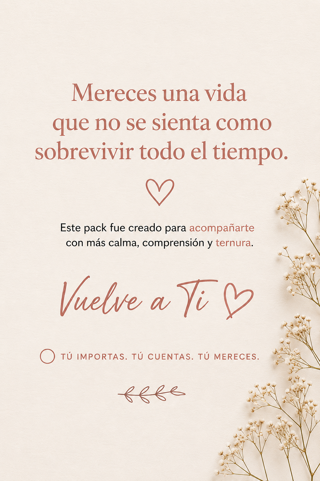 Pack Vuelve a Ti 💛 5 guías para reconectar contigo misma
